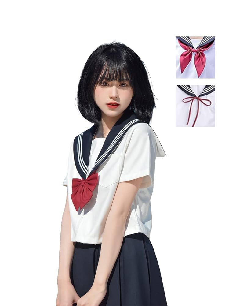Amazon.co.jp: [Mrinoyume] セーラー服 コスプレ 長袖 大きい